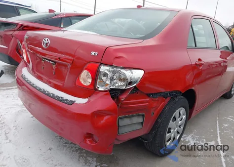 2010 Toyota Corolla Le из США, поврежденный, VIN 1NXBU4EE1AZ346430